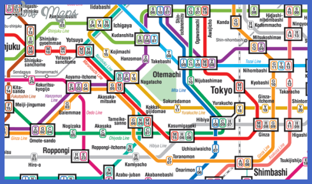 tokyo metro route map butterboom 1 Tokyo Metro Map