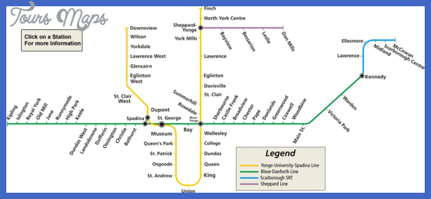 toronto ttc subway map Houston Subway Map