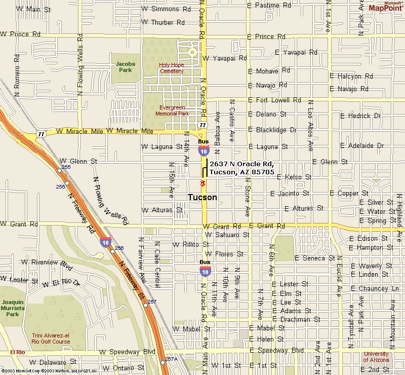 tucmap Tucson Map