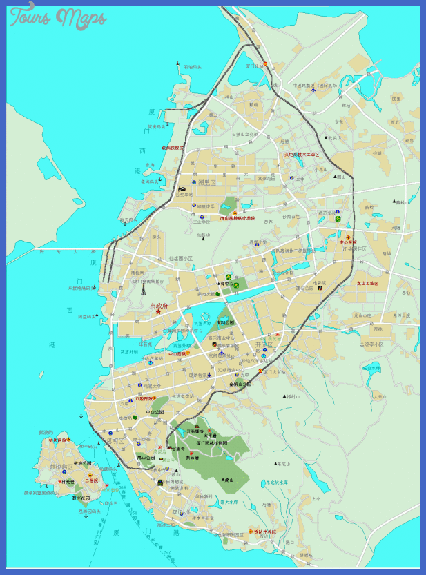 xiamen metro map  15 Xiamen Metro Map