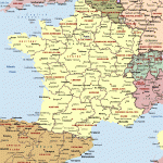 francepoliticalmap 150x150 France Map