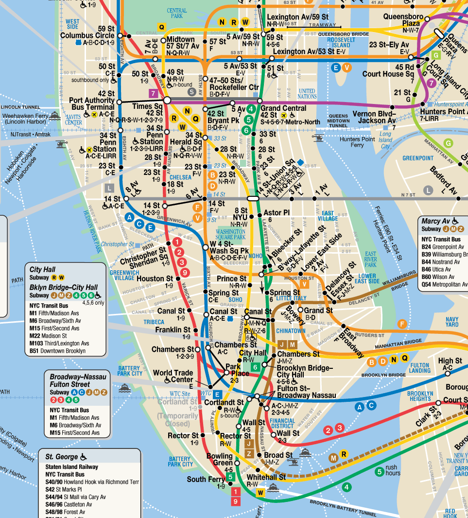 new york map metro 3 New York map metro