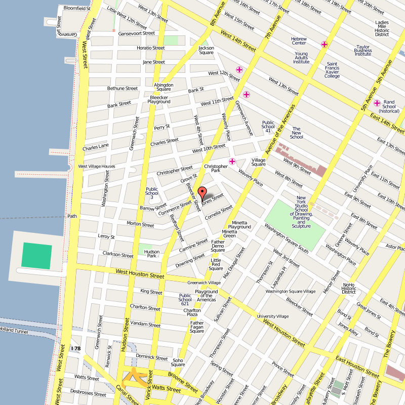 Street Map Of New York City Printable