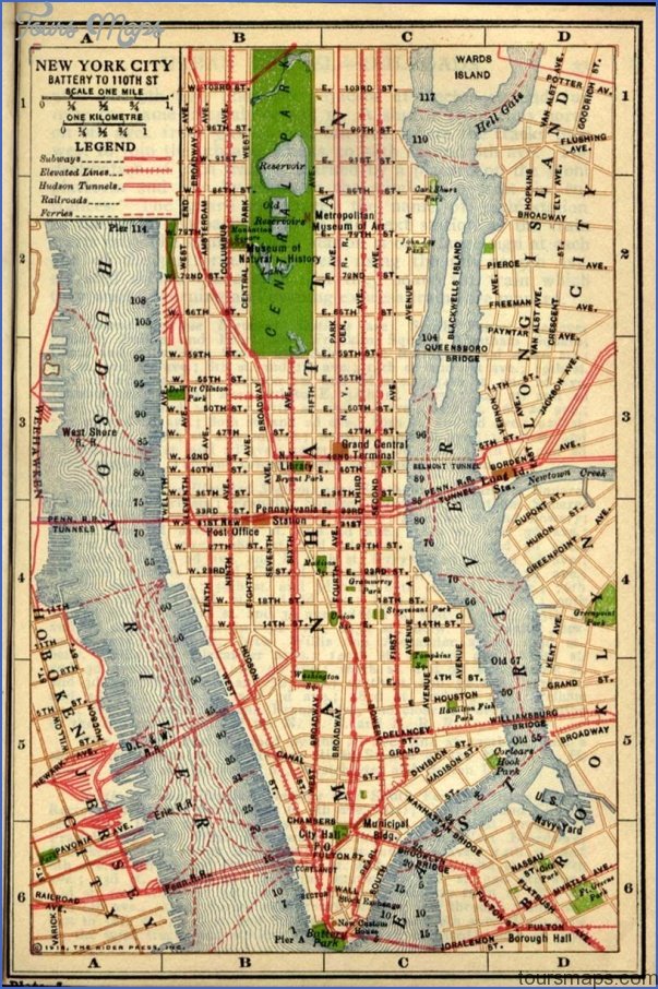 new york neighborhoods map manhattan 13 New York neighborhoods map manhattan