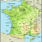physical france map 150x150 France Map