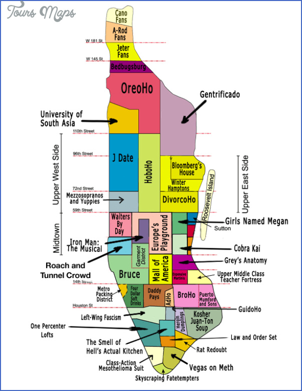 Queens New York map neighborhood