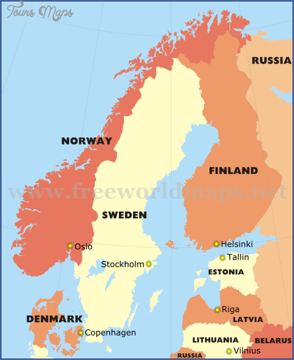 scandinavia political Scandinavia Subway Map