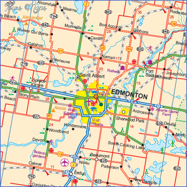 barrhead edmonton map 6 BARRHEAD Edmonton Map