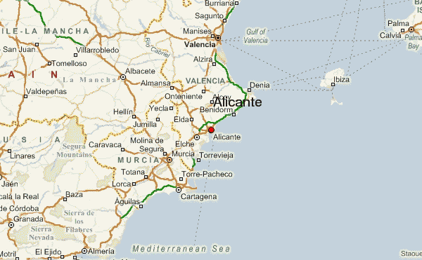 alicante map 5 ALICANTE MAP