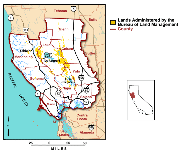 Blm Lands In Map California 5474