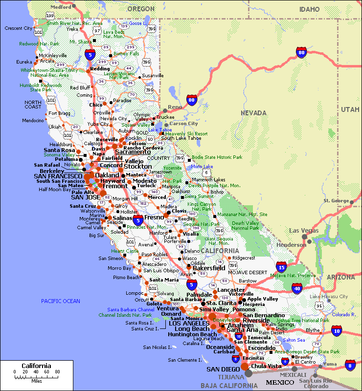 california map1 California Map