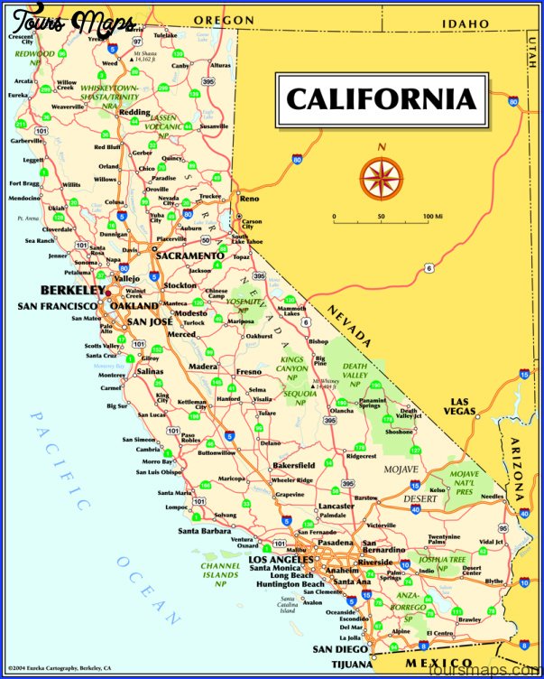California Map ToursMaps