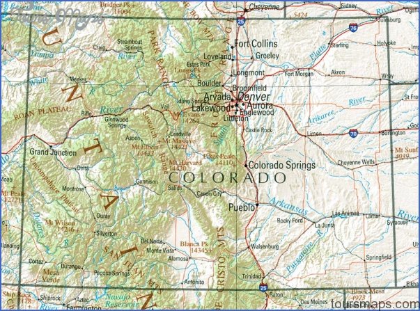 colorado map 0 Colorado Map