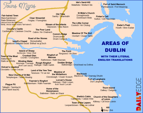 dublin map 10 Dublin Map
