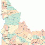 idaho map 4 150x150 Idaho Map