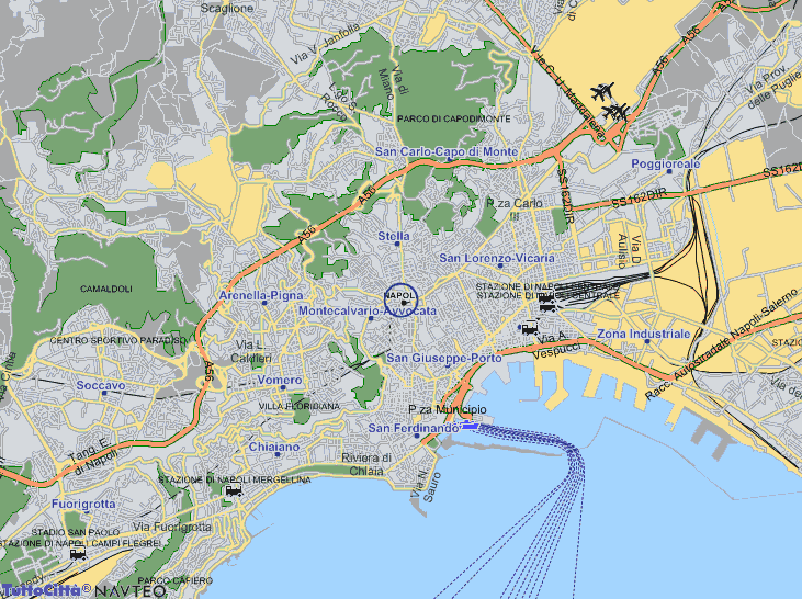 naples map 5 Naples Map