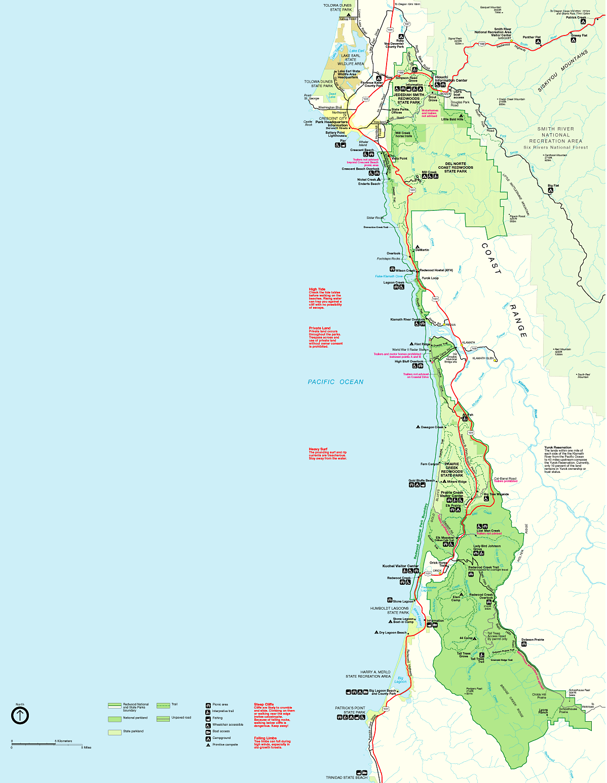 redwood national park map california 10 REDWOOD NATIONAL PARK MAP CALIFORNIA