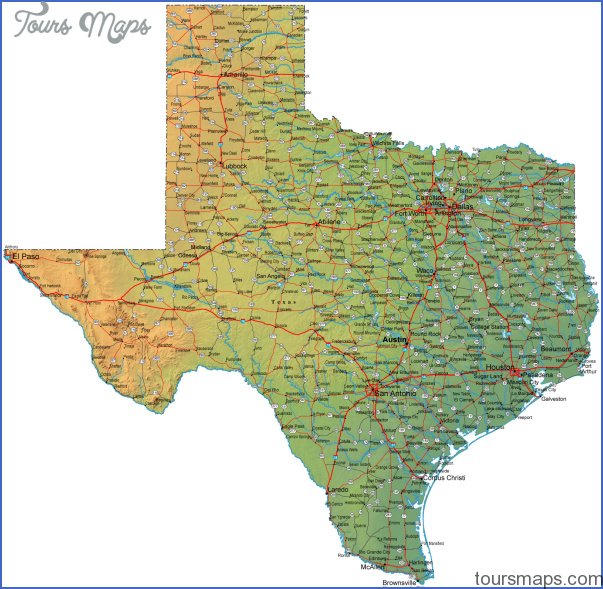texas map 6 Texas Map