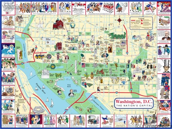 washington map tourist attractions 1 Washington Map Tourist Attractions
