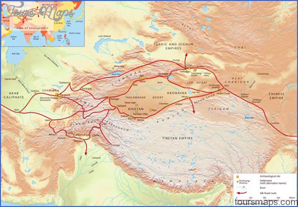 dunhuang map 15 Dunhuang Map