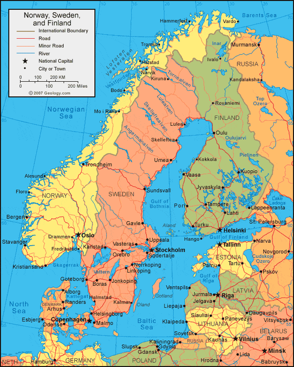 finland map 0 FINLAND MAP