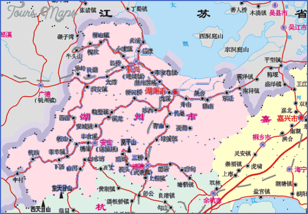 huzhou map 23 Huzhou Map