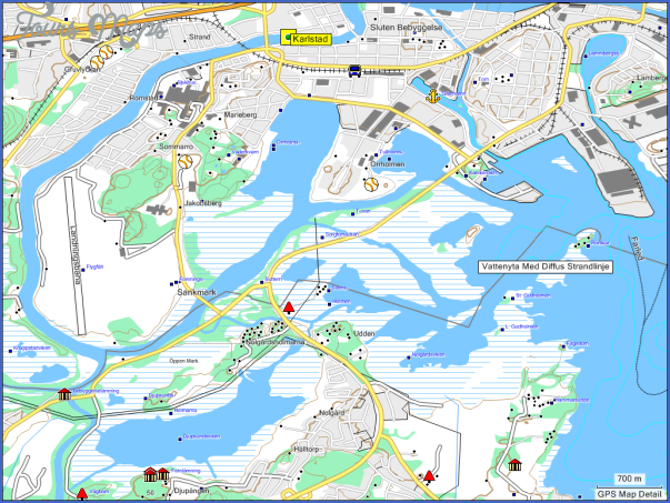 karlstad sweden map 2 Karlstad Sweden Map