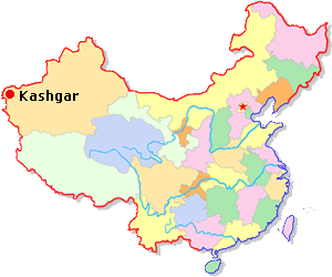 kashgar map 10 Kashgar Map