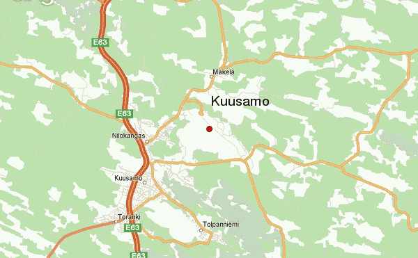 kuusamo finland map 3 Kuusamo Finland Map
