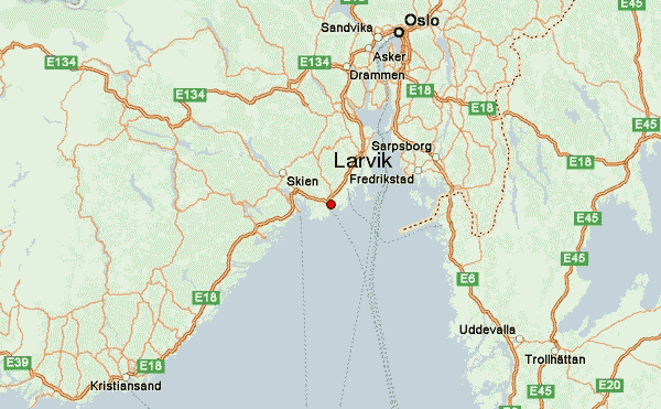 larvik norway map 0 Larvik Norway Map