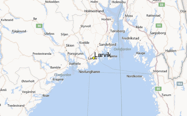 larvik norway map 2 Larvik Norway Map