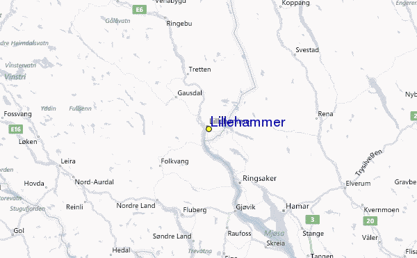 lillehammer norway map 5 Lillehammer Norway Map