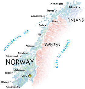 lillehammer norway map 6 Lillehammer Norway Map