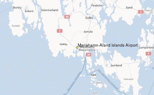 mariehamn aland islands map 1 Mariehamn Aland Islands Map