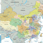 political map of china 150x150 China travel map pdf
