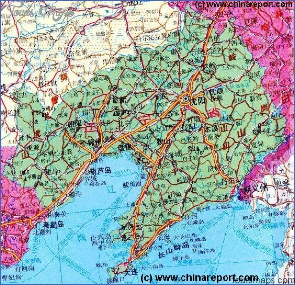 shenyang map 11 Shenyang Map