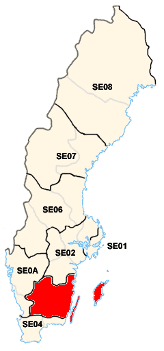 smaland sweden map 9 Smaland Sweden Map