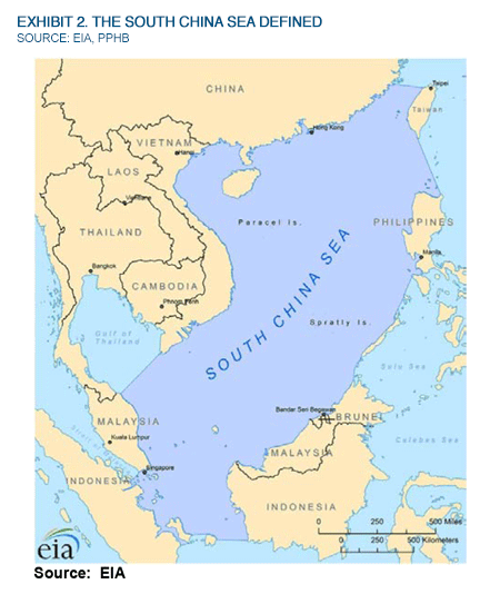south china sea South China Sea Map
