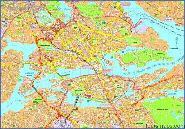 stockholm map 3 Stockholm Map