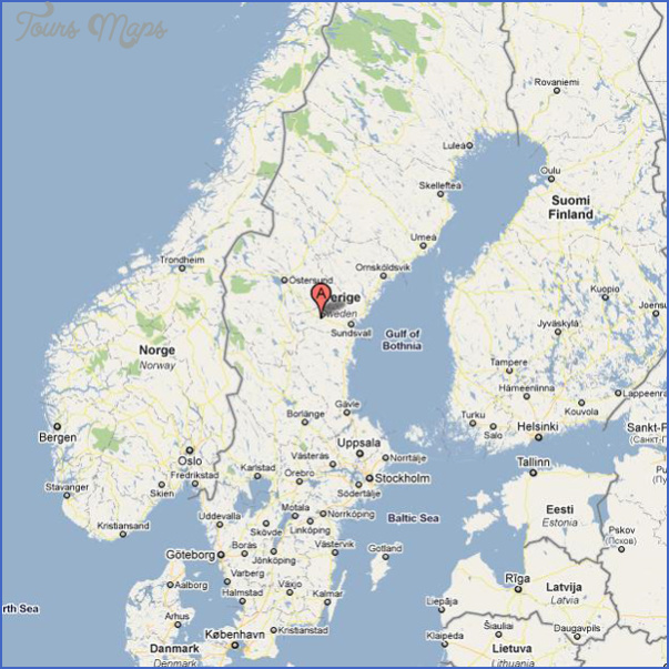 Sundsvall Sweden Map - ToursMaps.com