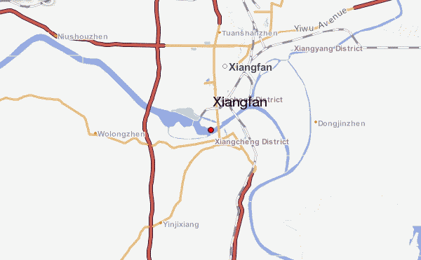 xiangfan map 17 Xiangfan Map