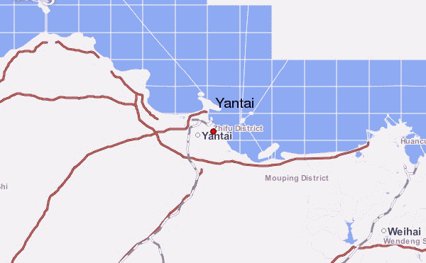 yantai map 5 Yantai  Map