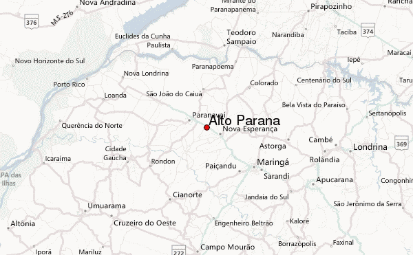 altos map paraguay 1 Altos Map Paraguay