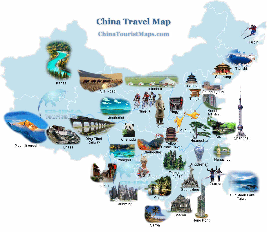 china travel map Shenzhen Map Tourist Attractions