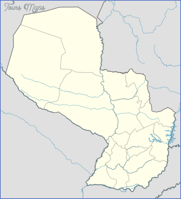 eastern paraguay map 19 Eastern Paraguay Map