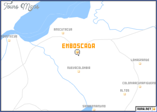 emboscada paraguay map 8 Emboscada Paraguay Map