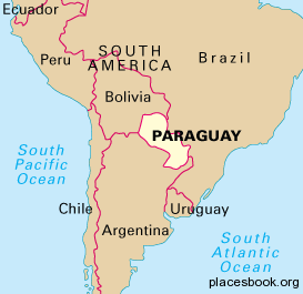 paraguay map 1 Paraguay Map