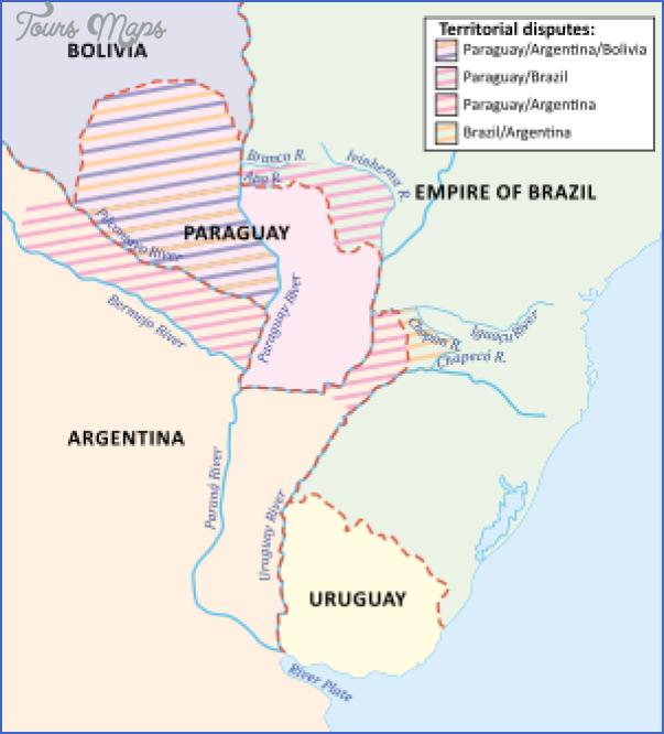 paraguay map before triple alliance war 8 PARAGUAY MAP BEFORE TRIPLE ALLIANCE WAR