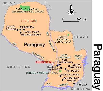 paraguay war map 7 PARAGUAY WAR MAP
