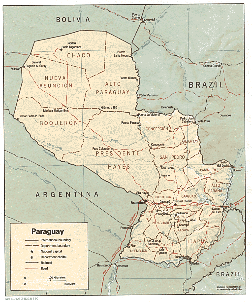paraguay Paraguay Maps & GPS